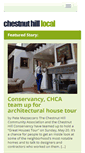 Mobile Screenshot of chestnuthilllocal.com